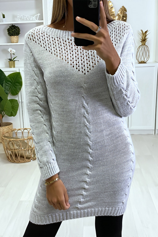 robe pull col bateau