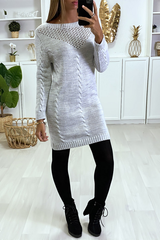 robe pull col bateau