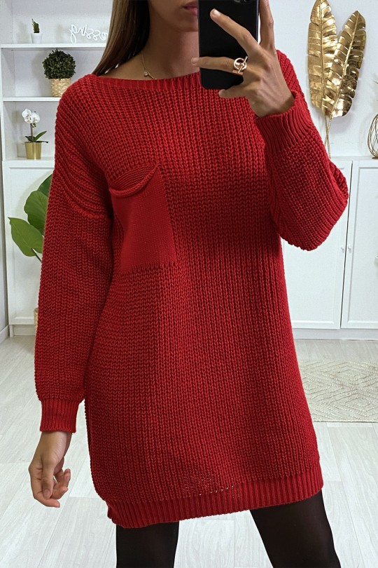 robe pull avec poche