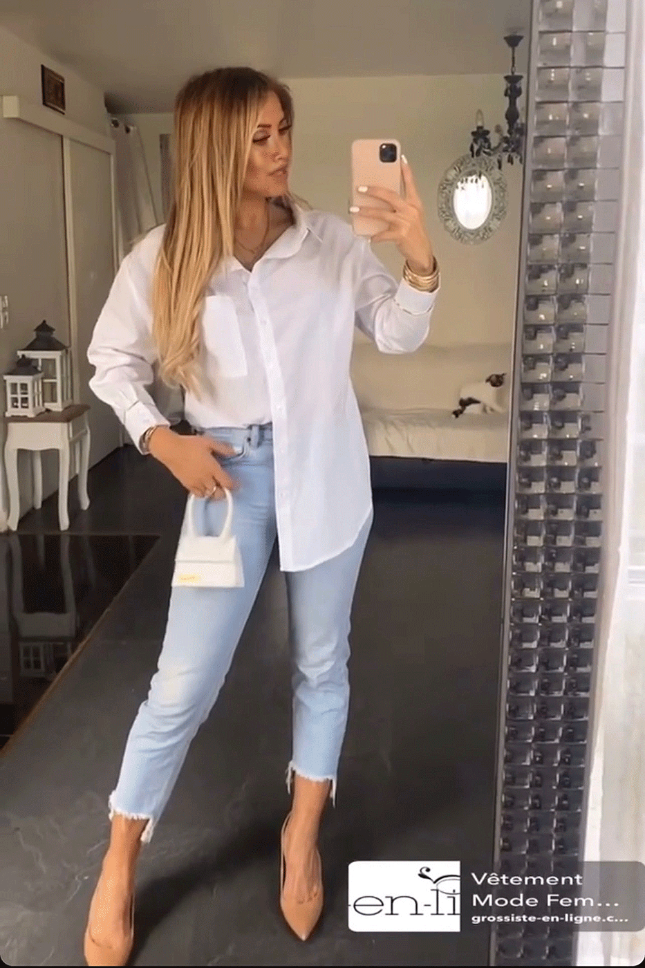 Inspi by loan chemise blanche